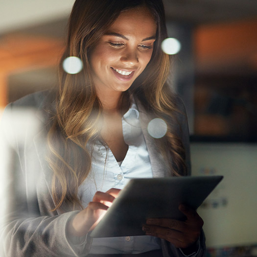 IT infra management services via tablet