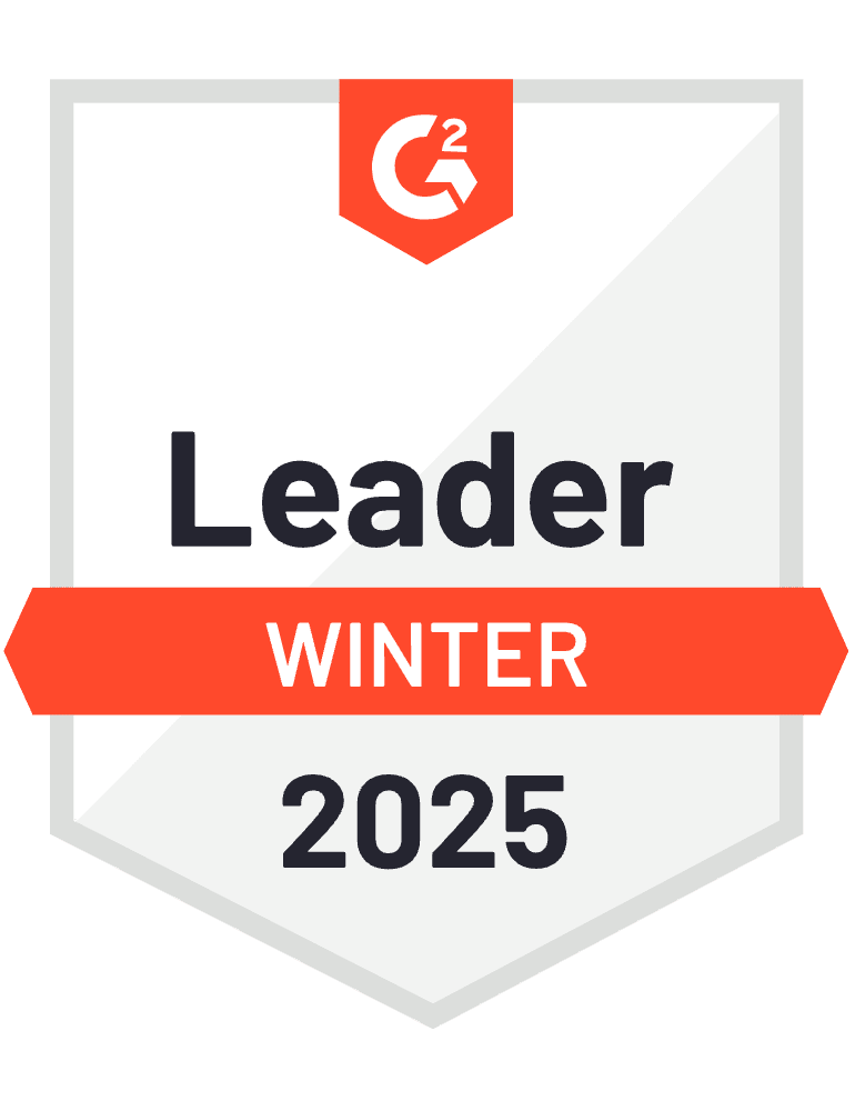 g2 winter 25 enterprise network management software leader badge