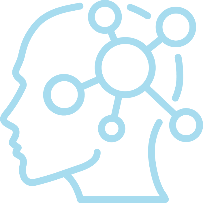 infrastructure management focus icon