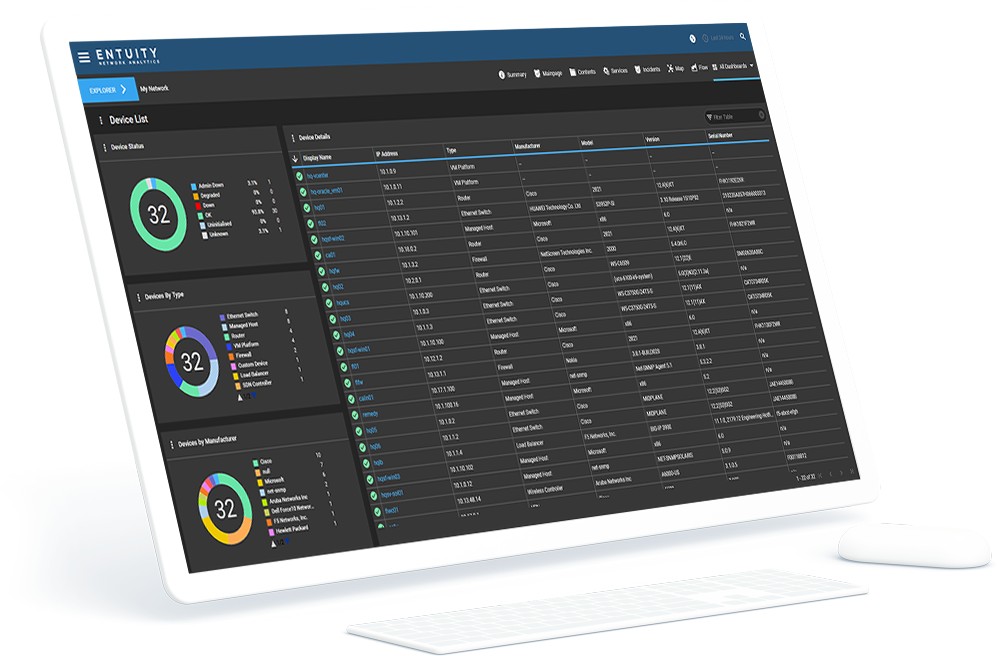 network asset discovery tool dashboard